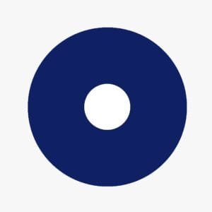 Lacivert Fincan Tabağı