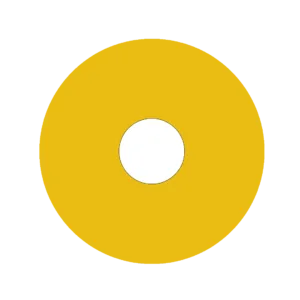 Gold Sarı Fincan Tabağı